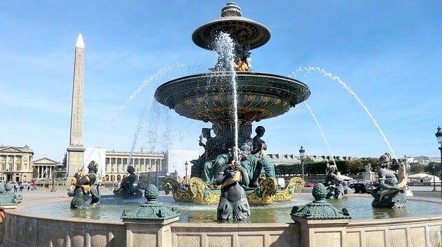 Fuente de los Mares de la Plaza de la Concordia