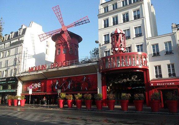 Molino Rojo, Barrio de Montmartre