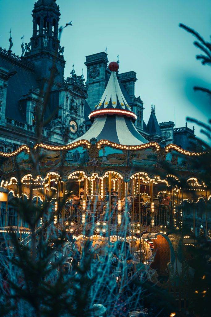 Mercado de Navidad del Hotel de Ville de París