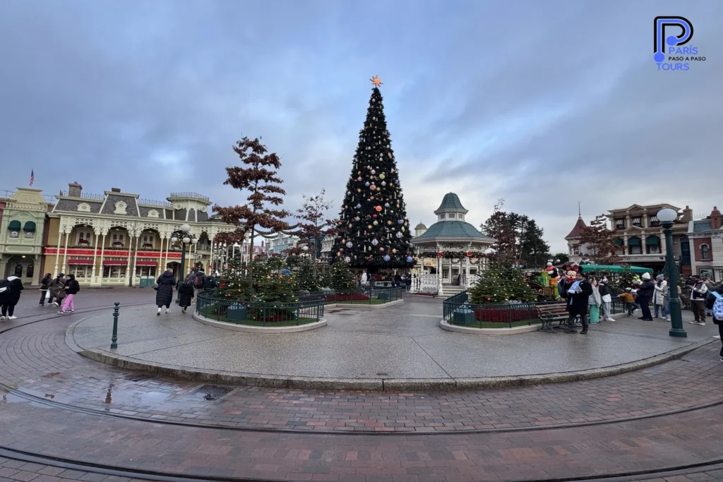 Disneyland París en Navidad.