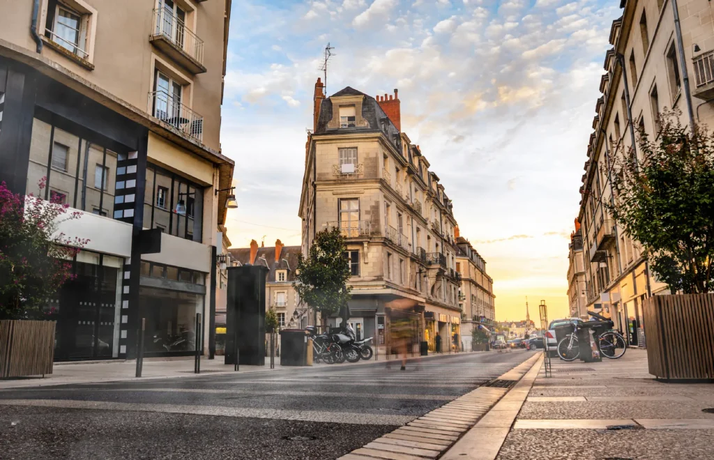 Calle del centro de París
